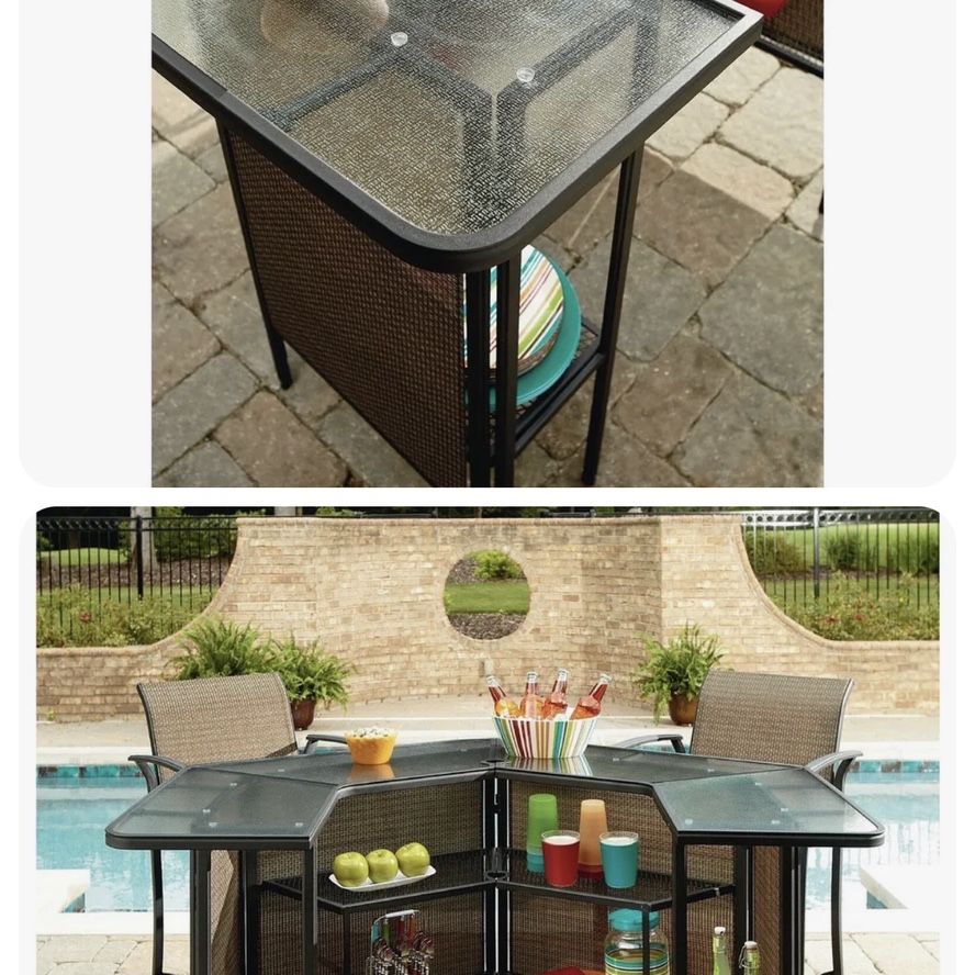 5 Piece Outdoor Bar Set Garden Oasis Harrison Collection for Sale in Fairfield CA OfferUp