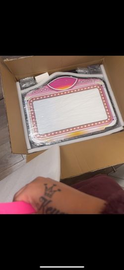 Led Bottle Girl Sign