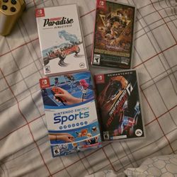  4 Nintendo Switch Games