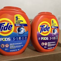 TIDE PODS (102ct)2pk