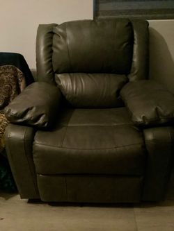 New Grey Recliner