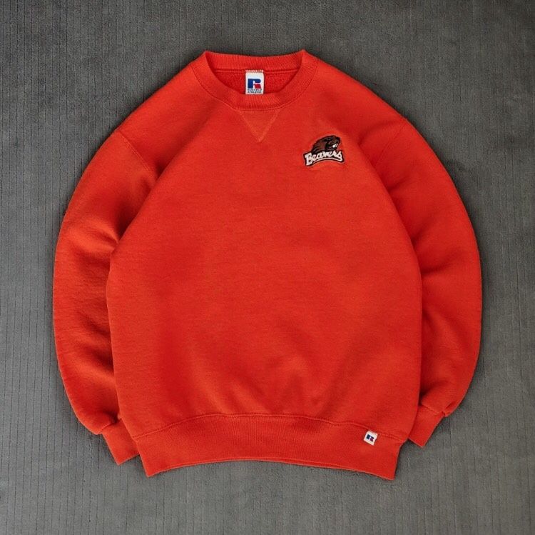 Russell Athletic Men’s Oregon State University Beavers Crewneck Sweatshirt Size Medium