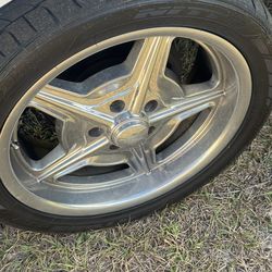 Chevy s10 18in rims & tires 5x120