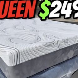 Queen Organic Hybrid Cool Memory foamm Matres