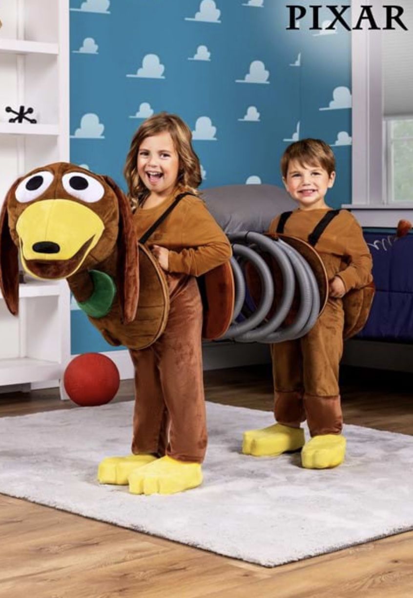 Super Cute Slinky Halloween Costume – Size 4T