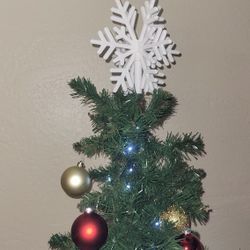 3D Printed Snowflake Tree Topper