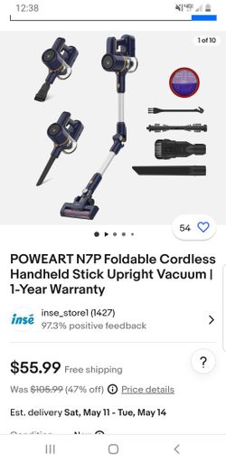 Poweart Cordless Vacuum 
