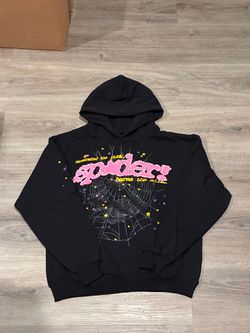 Black Sp5der P*NK V2 Hoodie