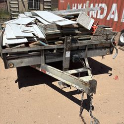 Heavy Duty Trailer With Forms Enough To Form 400’ Of Curb  3’ Stakes And Rebar Caps 