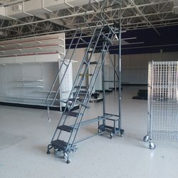Steel Rolling Safety LADDER