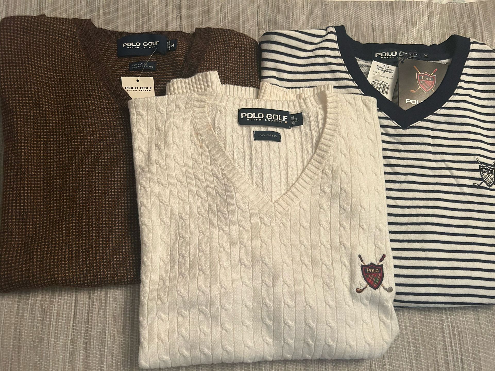 Polo and Penn State Vests New