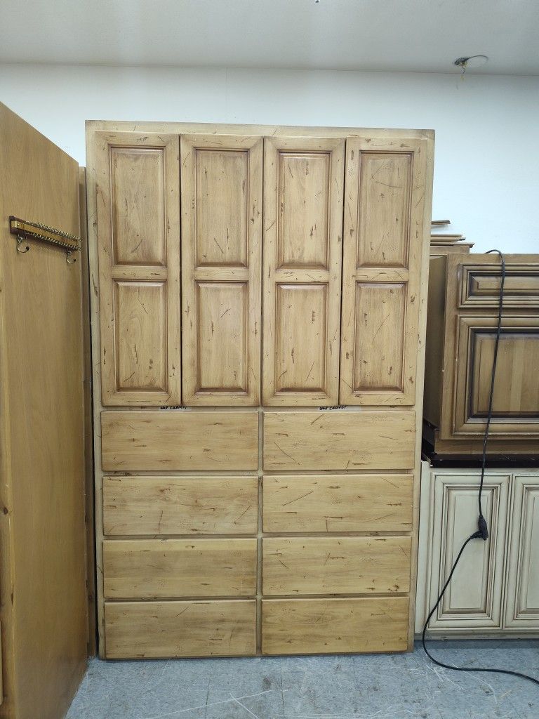 Alder Wood Closet Organizer