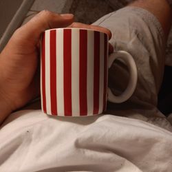 Temptations Red And White Christmas Mug 