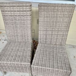2 balcony chairs for outdoor (delivery available)