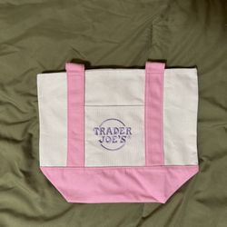 Trader Joe’s Easter Mini Tote Bag Pink