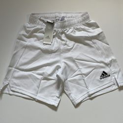 SALE White Adidas athletic shorts size S