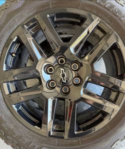 20" Oem 2026 Chevy Silverado Trailboss Rims / Tires 275/60/20