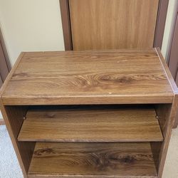 Wood Storage Cabinet 