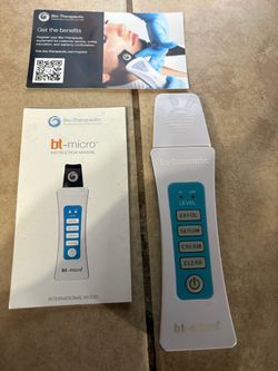 Bio-Therapeutic bt-micro Ultrasonic Skin Device