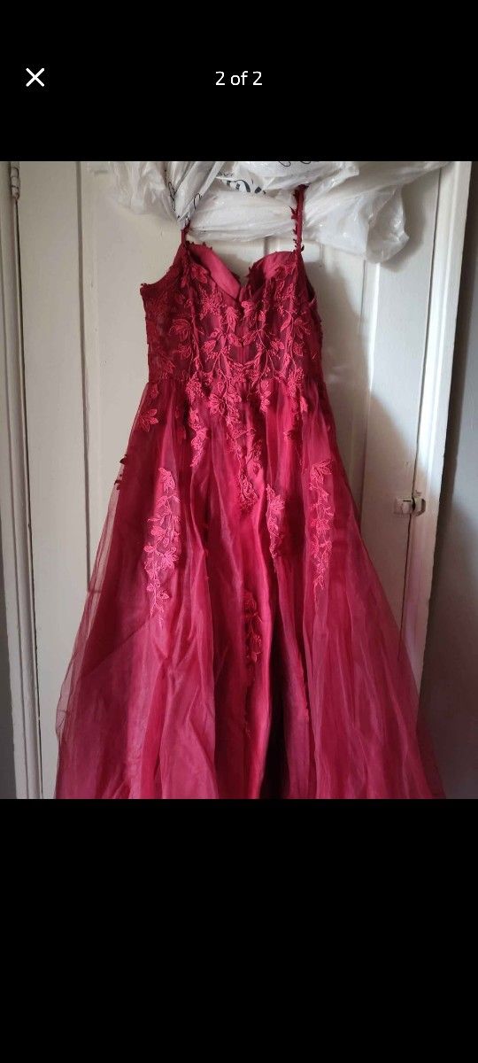 David's Bridal Prom Dress