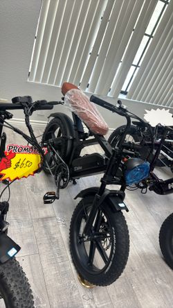 Moped style eletric bike assembled for 699 Ebike - moped style eletric bike