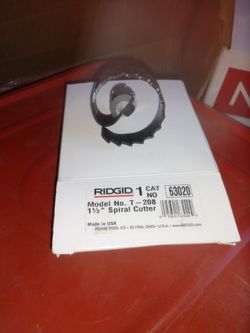 RIDGID

T-208 1-1/2 in. Spiral Cutter Drain Cleaning Tool


