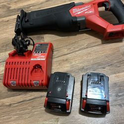 Milwaukee Soso with two batteries and a charger, all brand new, I have the box and papers