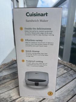 NEW Cuisinart Sandwich Maker