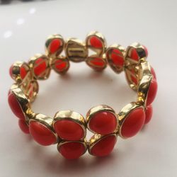 Vintage  Napier  Bracelet  Stretchy  In Great  Condition  