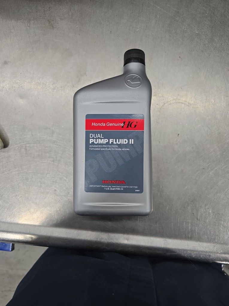 Honda Dual Pump Fluid.