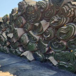 WEEKEND SALE ONLY $140 PER ROLL / USED ARTIFICIAL GRASS  / SYNTHETIC GRASS 