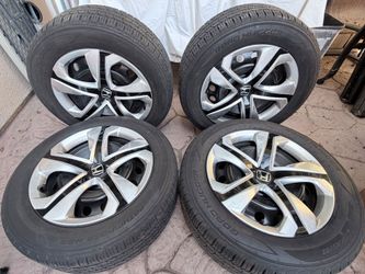 Honda OEM Wheels with Road Hugger Tires Set of 4