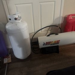 Outdoor Heater And 100lb Propane Tank