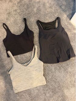 Lululemon tank top bundle size 8