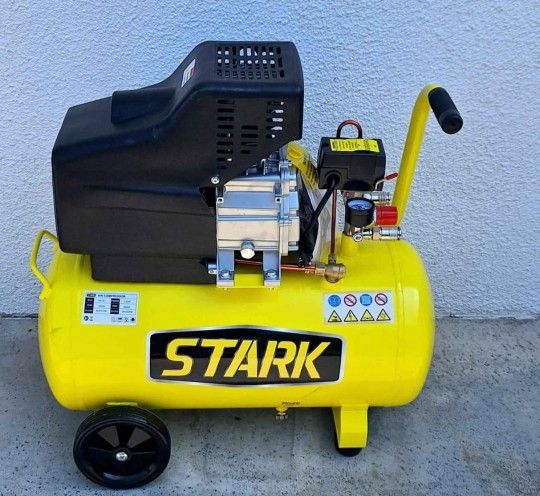 3.5HP 10 Gallons Air Compressor Tank Ultra Quiet Horizontal Tank Adjustable Pressure Ideal for DIY, Home & Garage Applications, 8.37 CFM

