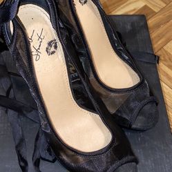 Colin Stuart Peep Toe Heels