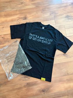 That's A Awful Lot of Cough Syrup Black Tee