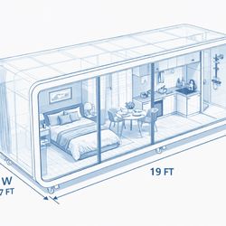 Modular Living Spaces / flex Office 