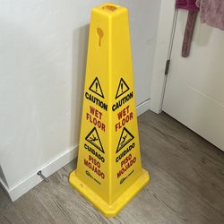 Caution Wet Floor Sign