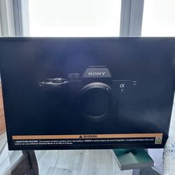 Sony Alpha 7 IV Full-Frame Mirrorless.  ( Body Only )