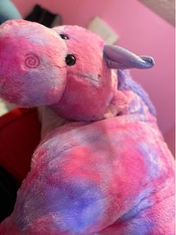 Giant unicorn pillow chum