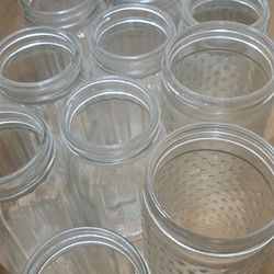 12 Mason Jars 