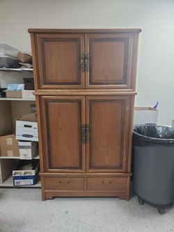 Full wood armoire