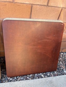 7 Folding card tables 7.00 EACH COVINA
