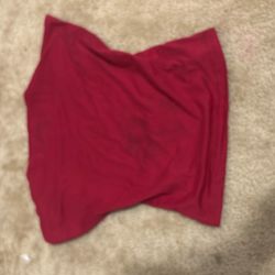 Red Crop Top