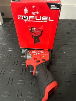 Milwaukee M12 FUEL 12V Lithium-lon Brushless Cordless 3/8 in. Sub Compact Impact Wrench