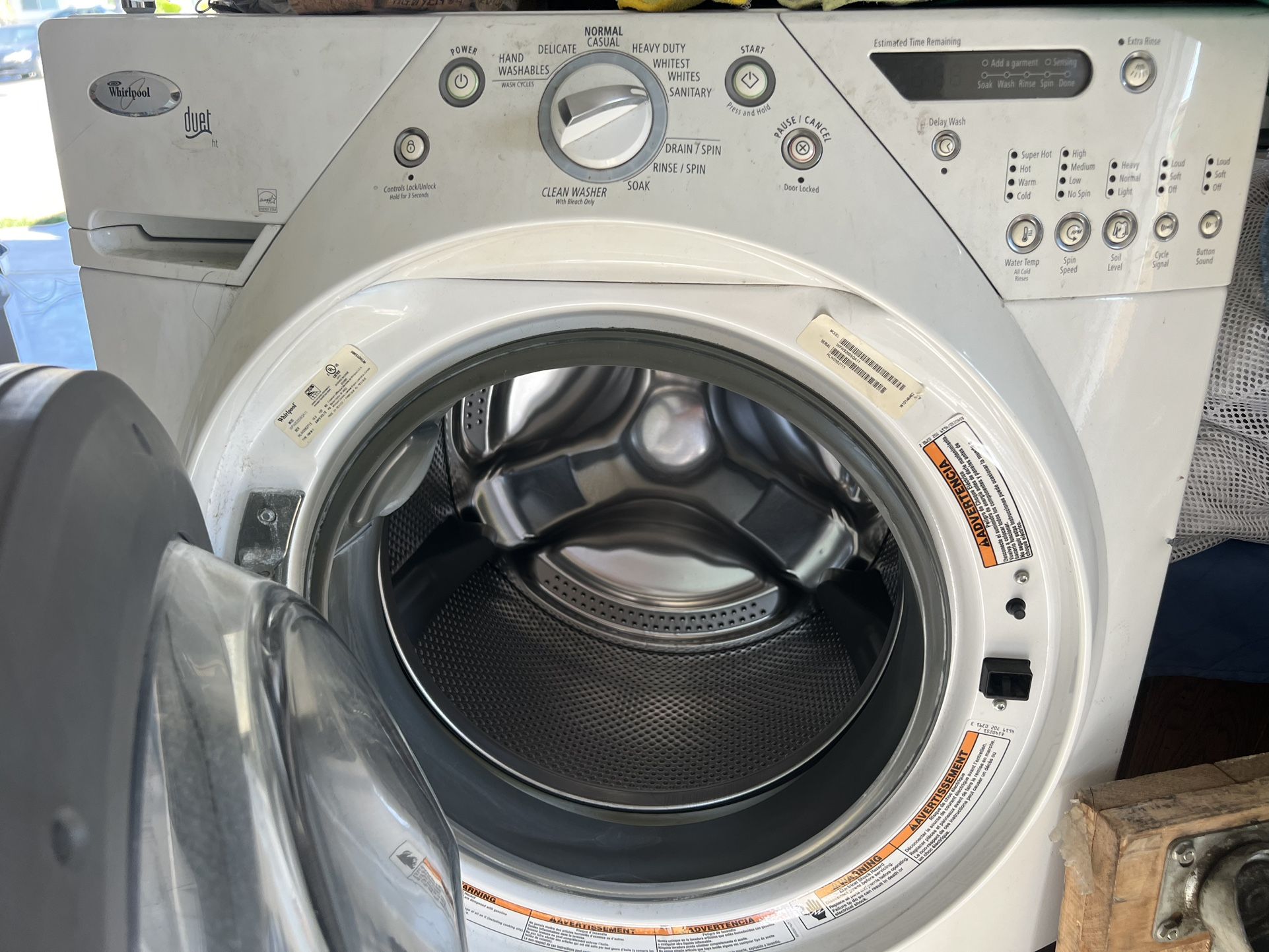 Whirlpool Duet For Parts