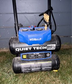 Kobalt compressor 4.3gal. New style quiet