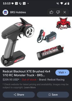 R/C Remote control. Redcat