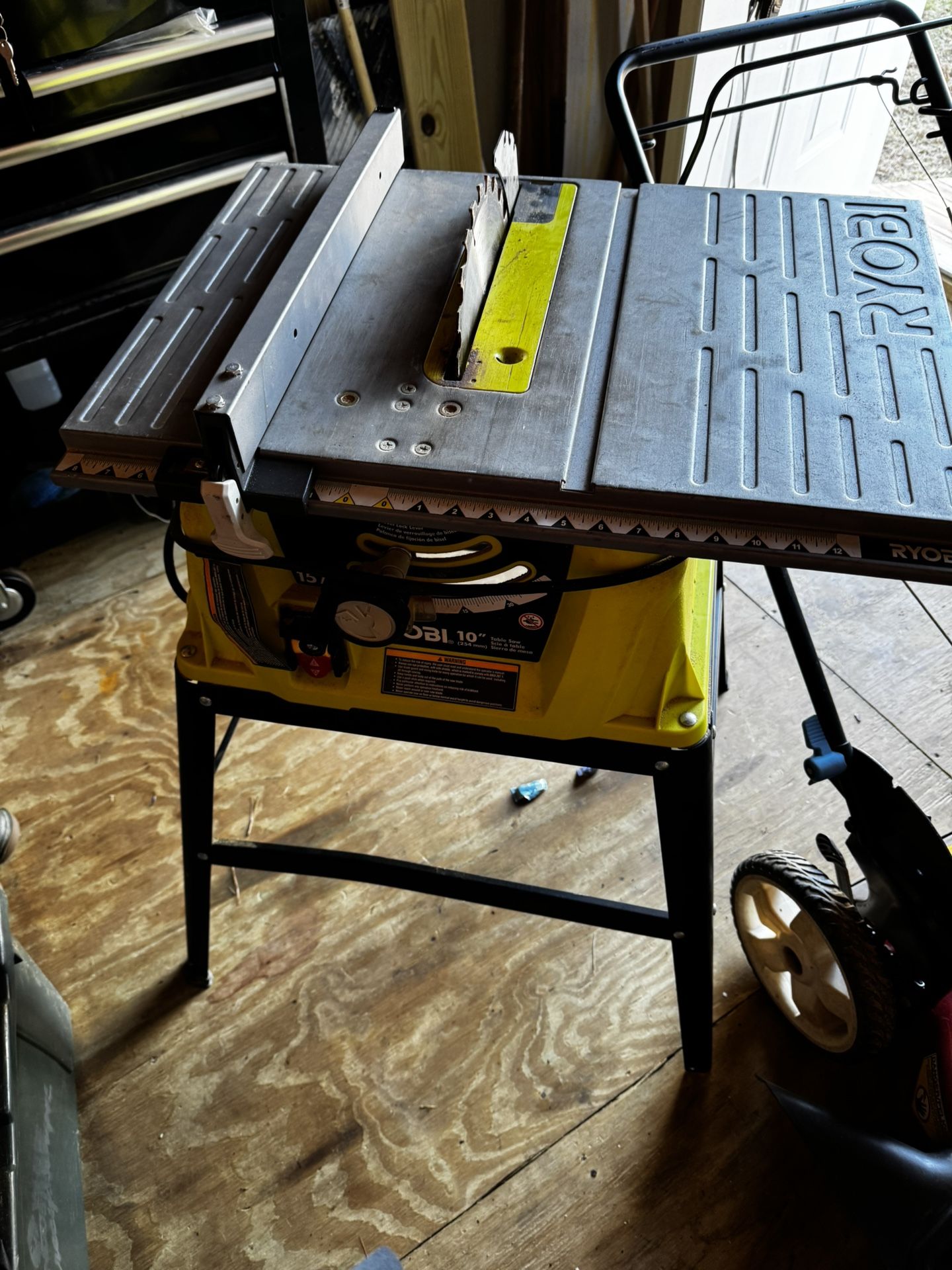 Ryobi Table Saw For Sale